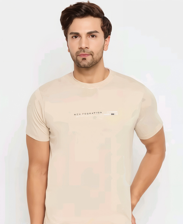 Men's Typographic T-Shirt I Regular Fit