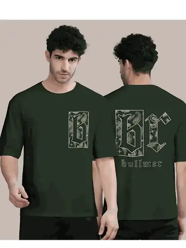 Olive Green Regular Fit Men's T-Shirt