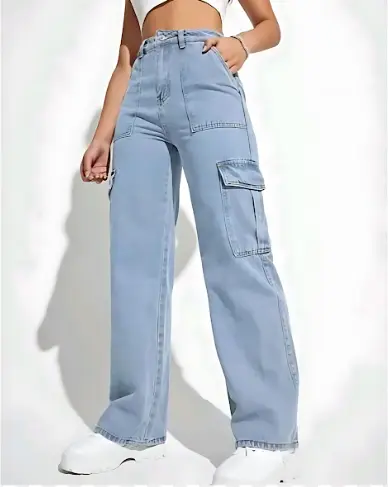 Denim Cargo/Jean for Women(40% OFF)