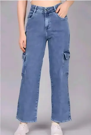 Denim Based Cargo/Jean for Women