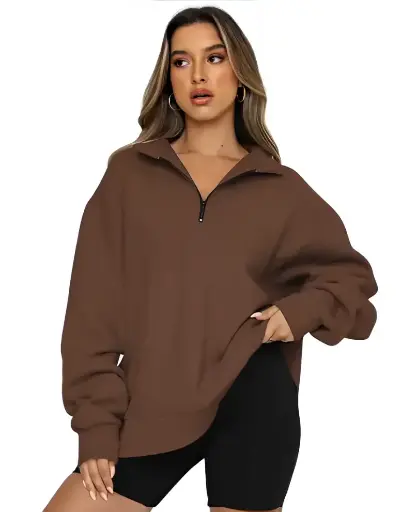 Brown Sweatshirt for Women