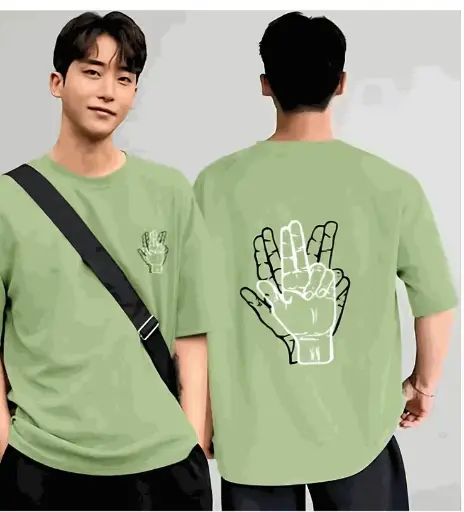 Green Oversized T-Shirt for Men