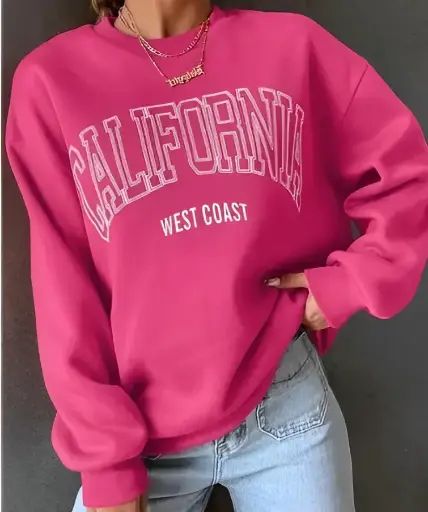 Pink Sweatshirt for Women