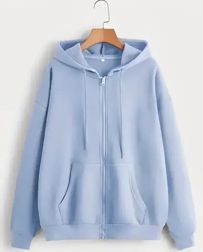 Blue Hoodie for Women