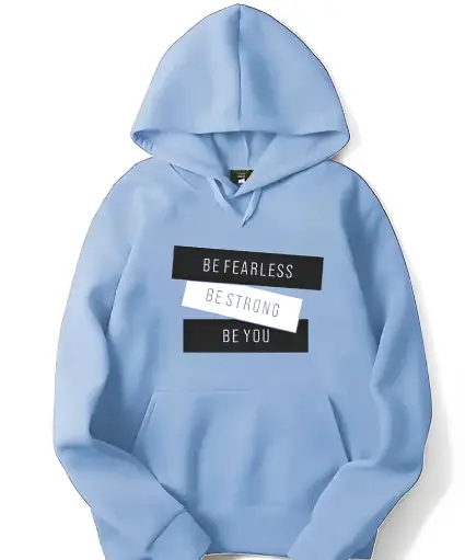 ﻿Sky Blue Hoodie for Men﻿